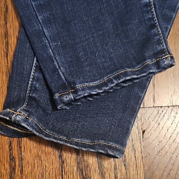 PAIGE Dark Blue Skinny Jeans - Picture 9 of 10